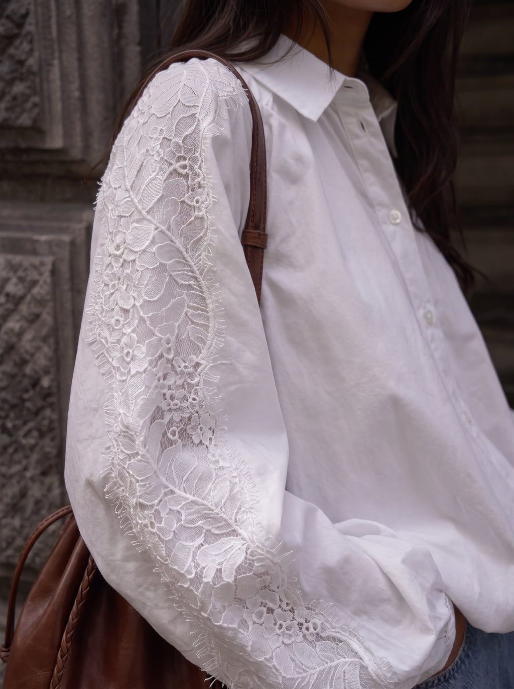 Chemise Dentelle Ballon