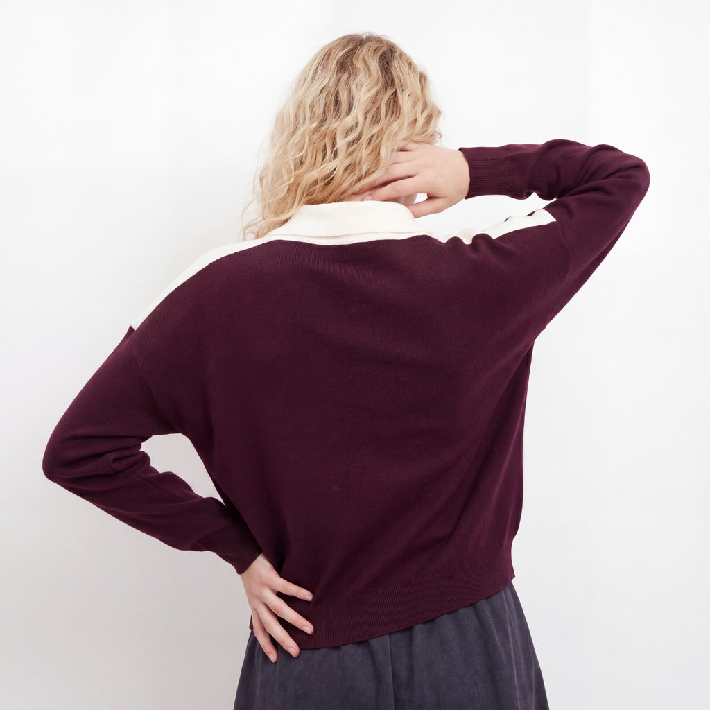 Pull Polo Boutons Pression