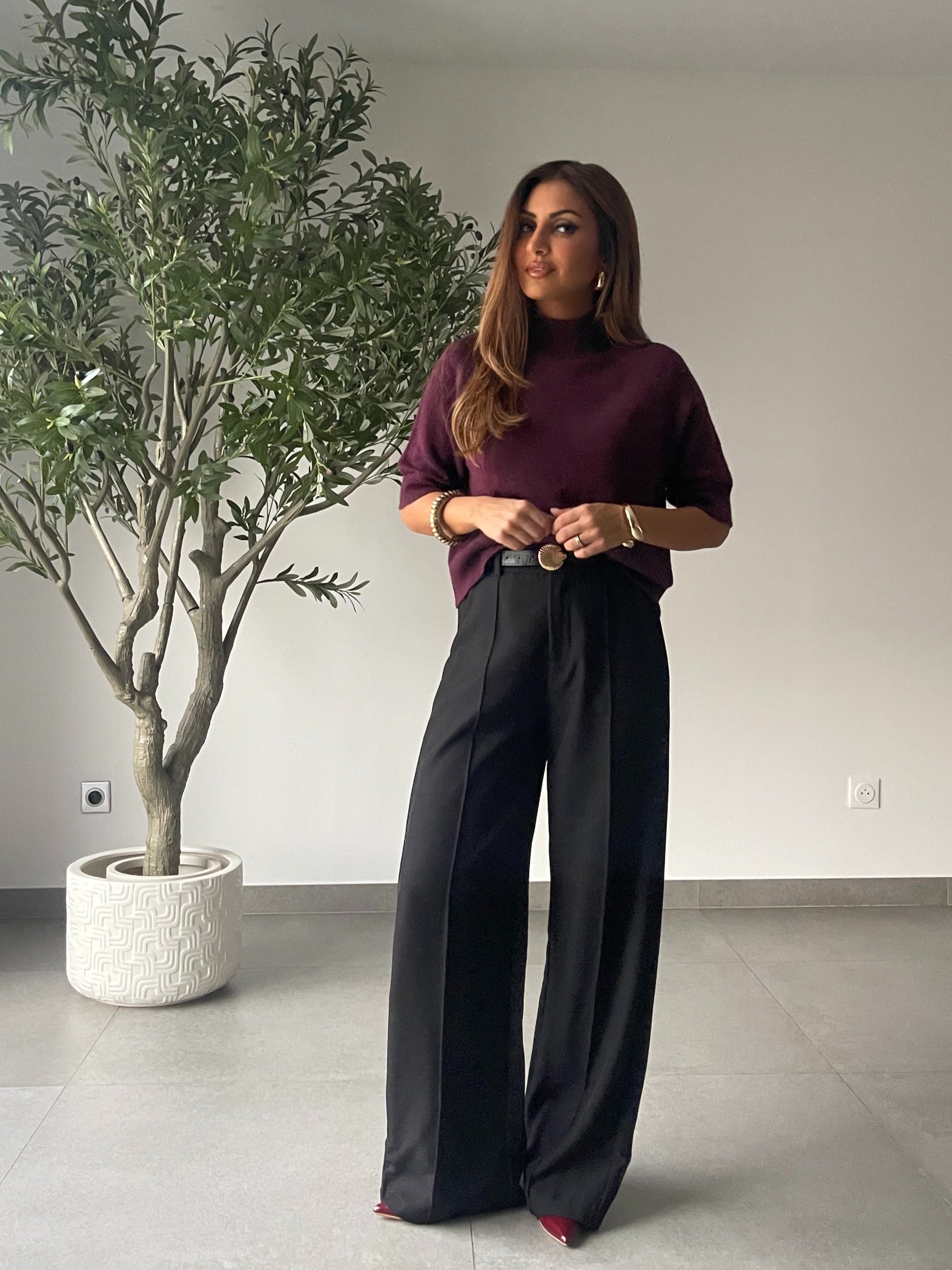 Pull Louisa Bordeaux