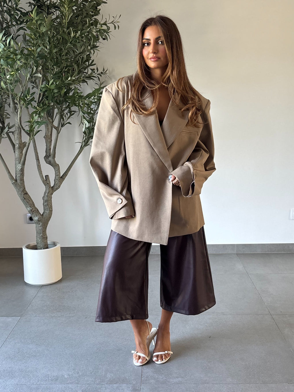 Blazer Mani Taupe