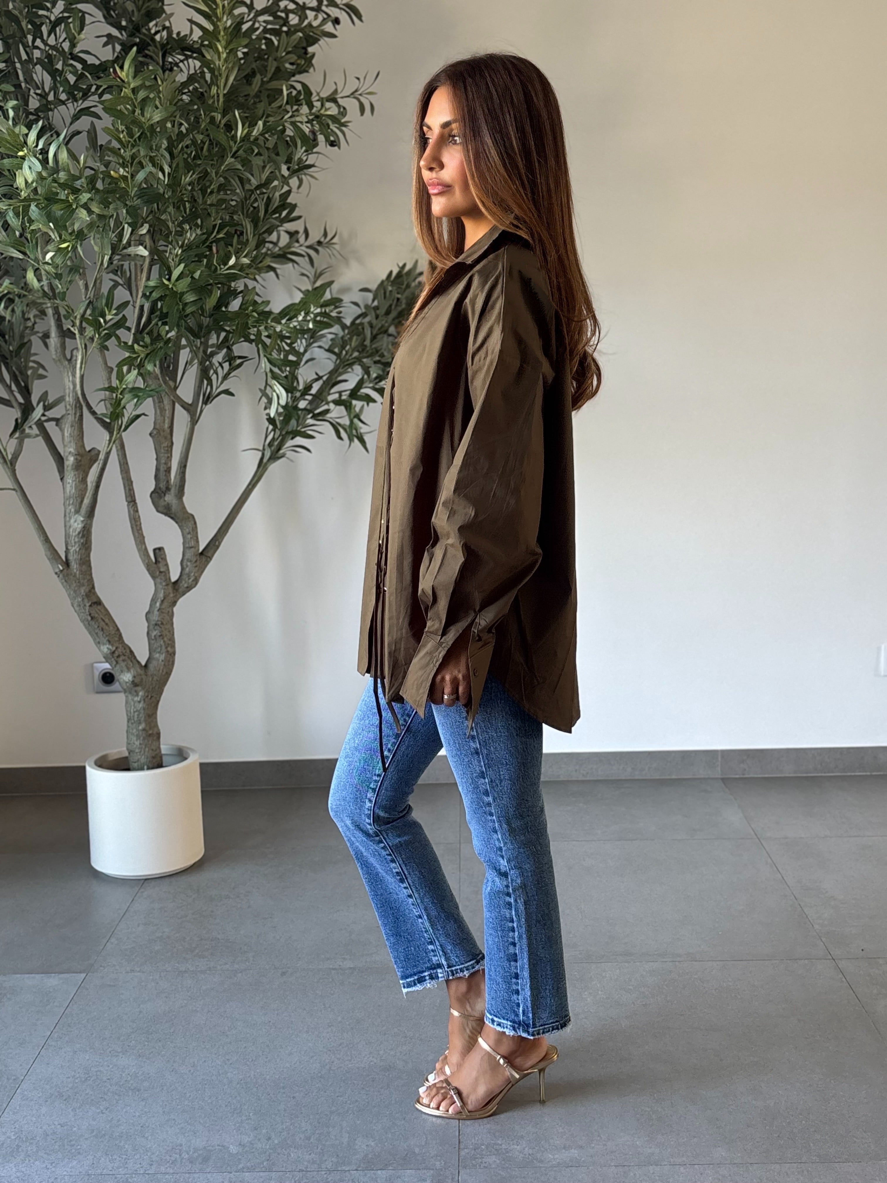 Chemise Virgie Kaki